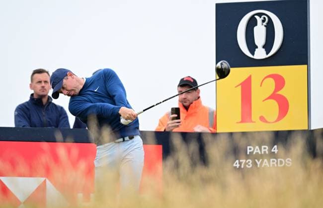 Rory McIlroy on the 13th Tee The British Open Championship, Practice, Golf, Royal Troon, Troon, UK - 16 July 2024  Copyright: xGreigxCowie Shutterstockx 14587991af