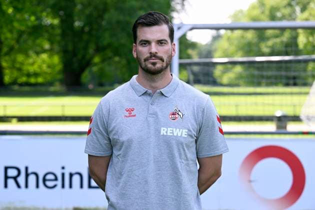 Athletics coach Max Weuthen 1 FC Köln 2 BL, portrait date 2024 2025