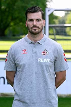 Athletics coach Max Weuthen 1 FC Köln 2 BL, portrait date 2024 2025