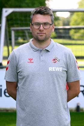 Athletics coach Tillmann Bockhorst 1 FC Köln 2 BL, portrait date 2024 2025