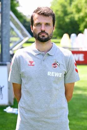 Athletics coach Leif Frach 1 FC Köln 2 BL, portrait date 2024 2025