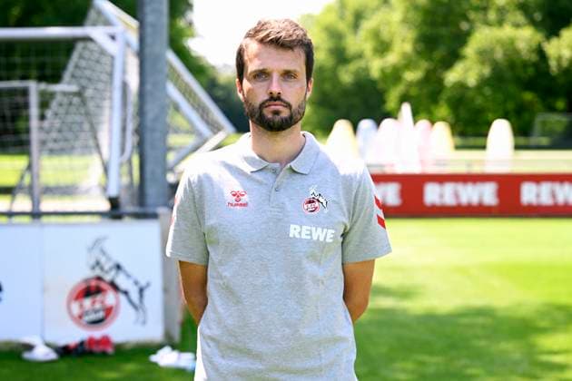 Athletics coach Leif Frach 1 FC Köln 2 BL, portrait date 2024 2025