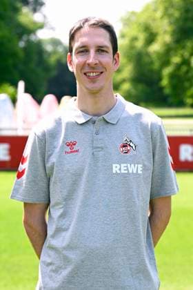 Physiotherapist Marvin Kreuzwieser 1 FC Köln 2 BL, portrait appointment 2024 2025