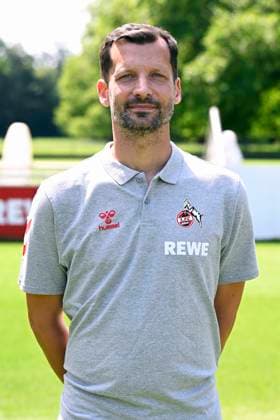 Physiotherapist Daniel Schütz 1 FC Köln 2 BL, portrait appointment 2024 2025