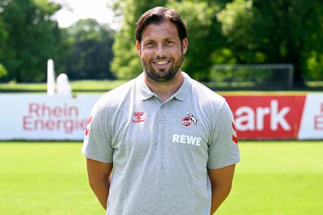Team manager Marius Laux 1 FC Köln 2 BL, portrait date 2024 2025