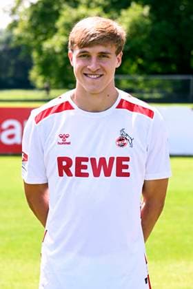 Timo Hübers 1 FC Köln 2 BL, portrait date 2024 2025
