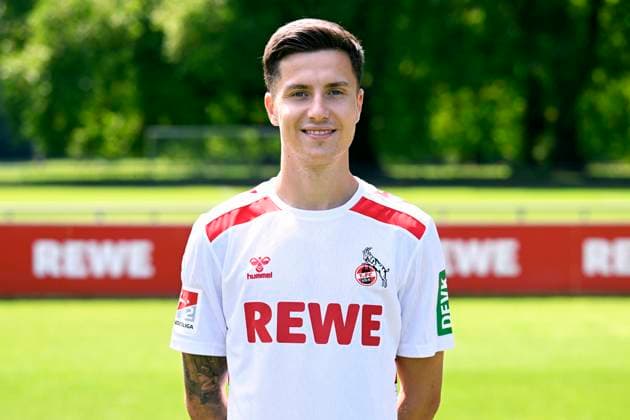 Denis Huseinbasic 1 FC Köln 2 BL, portrait date 2024 2025