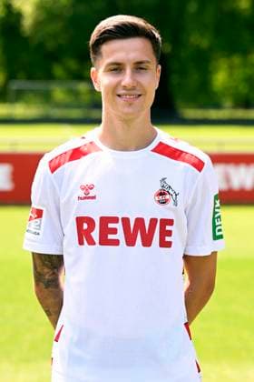 Denis Huseinbasic 1 FC Köln 2 BL, portrait date 2024 2025