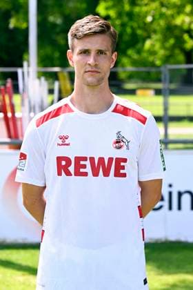Rasmus Carstensen 1 FC Köln 2 BL, portrait date 2024 2025