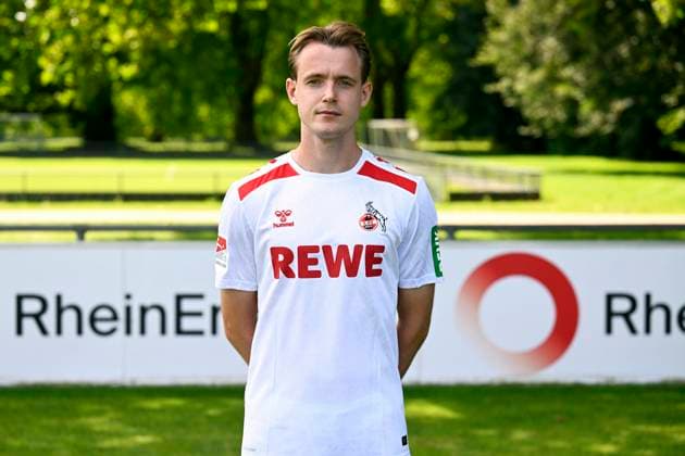 Jacob Christensen 1 FC Köln 2 BL, portrait date 2024 2025