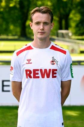 Jacob Christensen 1 FC Köln 2 BL, portrait date 2024 2025