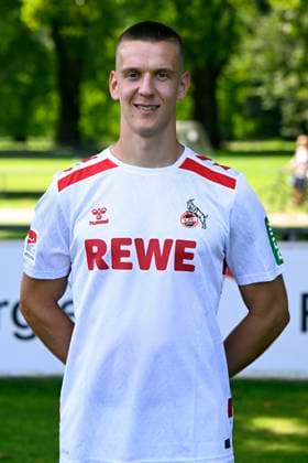 Florian Dietz 1 FC Köln 2 BL, portrait date 2024 2025