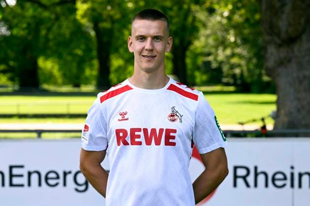 Florian Dietz 1 FC Köln 2 BL, portrait date 2024 2025