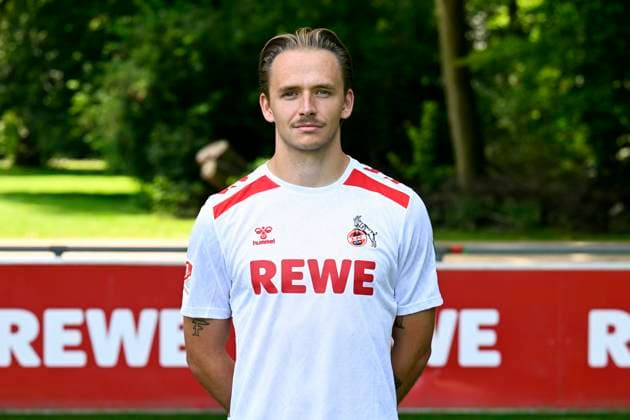 Mathias Olesen 1 FC Köln 2 BL, portrait date 2024 2025