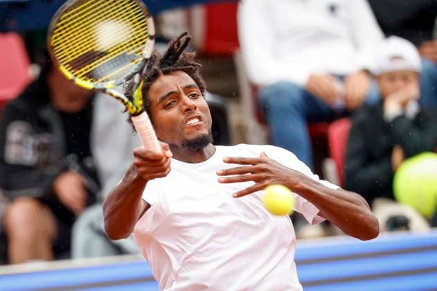 BASTAD, SWEDEN 20240716 Elias Ymer, Sweden, meets Sumit Nagal, India, in the first round of the mens singles at the Nordea Open in Bastad on Tuesday BASTAD SWEDEN x9200x  Copyright: xAdamxIhse TTx NORDEA OPEN BASTAD