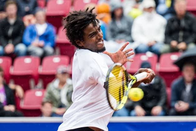 240716 Elias Ymer of Sweden during day 2 of the Nordea Open on July 16, 2024 in Bastad Photo Niclas Jönsson BILDBYRAN COP 273 NO0284 tennis atp 250 nordea open day 2 bbeng  Copyright: NICLASxJÖNSSON BB240716NO005