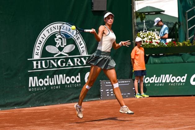 Anca todoni (ROU) during the single match vs. Xiyu Wang (CHN) at the WTA250 Hungarian Gran Prix Tennis on 16th July 2024 at Romai Teniszakademia, Budapest, Hungary  Copyright: xVincenzoxOrlando IPAxSportx xipax xx IPA_48036018 IPA_Agency_IPA48036018