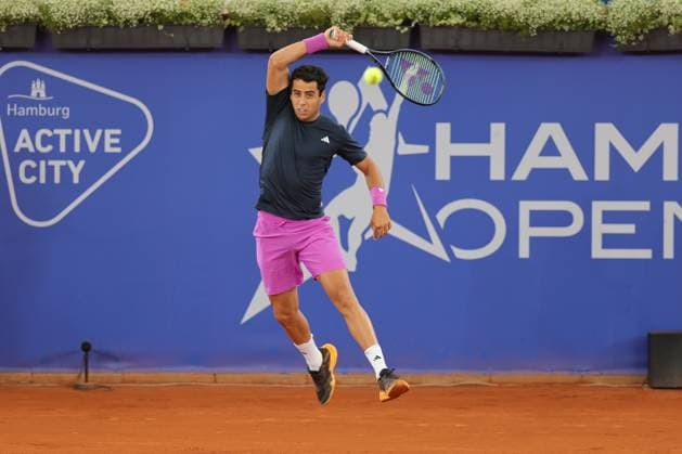 Tennis Men ATP, Tennis Men Tour 500 European Open Hamburg, Hamburg Open ATP 500 2024 , 16 07 2024, Jaume Munar ESP plays a forehand Copyright: FernandoxSoares