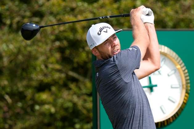 15th July 2024; Royal Troon Golf Club, Troon, South Ayrshire, Scotland; The Open Championship Practice Day; Sam Burns playing from the 12th tee  ActionPlus12668608 StevenxFlynn