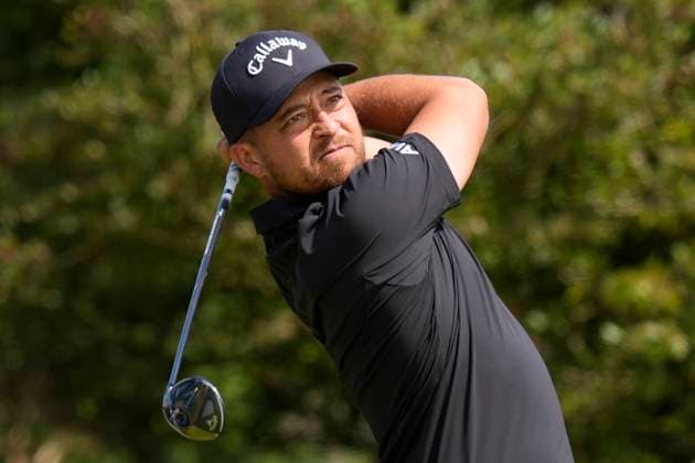 15th July 2024; Royal Troon Golf Club, Troon, South Ayrshire, Scotland; The Open Championship Practice Day; Xander Schauffele tees off the 12th tee  ActionPlus12668611 StevenxFlynn
