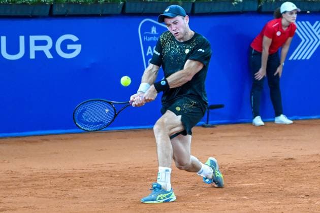 Dominik Koepfer GER 16 07 2024 Tennis Hamburg Open, ATP 500, Tennis Stadium Am Rothenbaum, Hamburg, HH Germany Copyright: xpepphotox xHorstxMauelshagenx pep00321, pep_20240716_hm