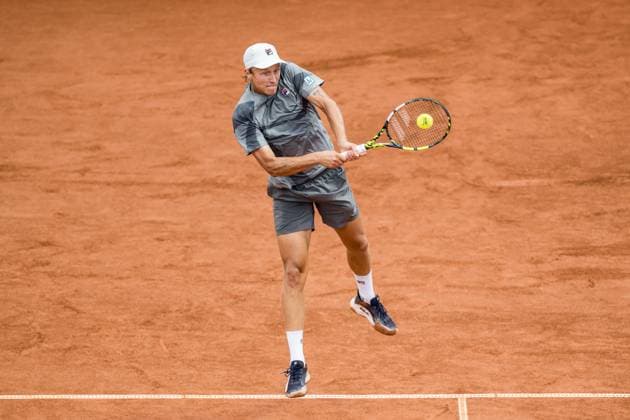 240716 Leo Borg of Sweden during day 2 of the Nordea Open on July 16, 2024 in Bastad Photo Niclas Jönsson BILDBYRAN COP 273 NO0284 tennis atp 250 nordea open day 2 bbeng  Copyright: NICLASxJÖNSSON BB240716NO067