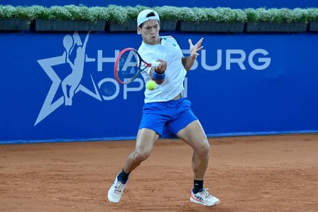 Sebastian Baez ARG 16 07 2024 Tennis Hamburg Open, ATP 500, Tennis Stadium Am Rothenbaum, Hamburg, HH Germany Copyright: xpepphotox xHorstxMauelshagenx pep00321, pep_20240716_hm