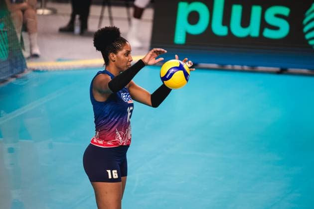 2024.07.16 Mielec Siatkowka Memorial Agaty Mroz-Olszewskiej Polska - Dominikana N z Pena Yonkaira Foto Marta Badowska PressFocus 2024.07.16 Mielec Volleyball Agata Mroz-Olszewska Memorial friendly tournament Poland - Dominican Republic Pena Yonkaira Credit: Marta Badowska PressFocus NEWSPIX.PL --- Newspix.pl  20240716PF_MA8428