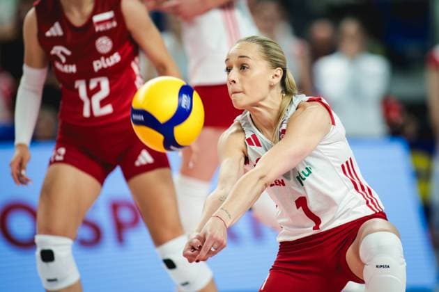 2024.07.16 Mielec Siatkowka Memorial Agaty Mroz-Olszewskiej Polska - Dominikana N z Maria Stenzel Foto Marta Badowska PressFocus 2024.07.16 Mielec Volleyball Agata Mroz-Olszewska Memorial friendly tournament Poland - Dominican Republic Maria Stenzel Credit: Marta Badowska PressFocus NEWSPIX.PL --- Newspix.pl NEWSPIX.PL --- Newspix.pl  20240716PF_MA8453