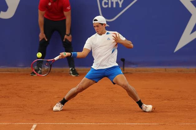Tennis Men ATP, Tennis Men Tour 500 European Open Hamburg, Hamburg Open ATP 500 2024 , 16 07 2024, Sebastian Baez ARG plays a forehand Copyright: FernandoxSoares