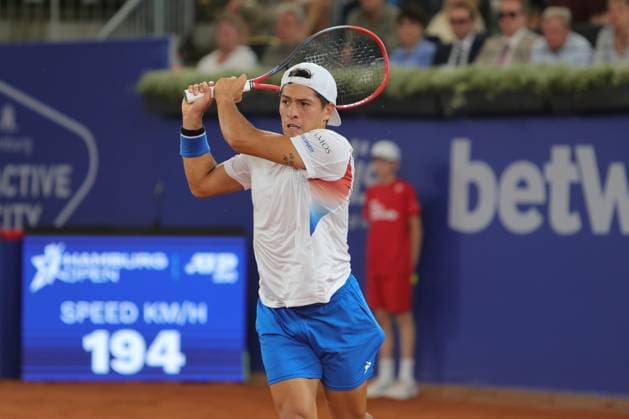Tennis Men ATP, Tennis Men Tour 500 European Open Hamburg, Hamburg Open ATP 500 2024 , 16 07 2024, Sebastian Baez ARG Copyright: FernandoxSoares