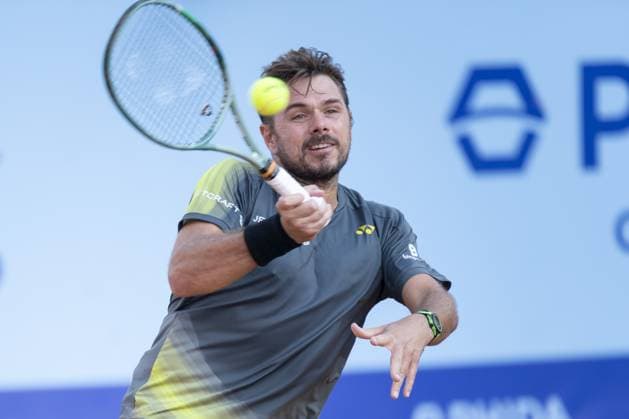 Gstaad Switzerland, 07 16 2024: Stan Wawrinka (SUI) in action during EFG Swiss Open. during EFG Gstaad Swiss Open ATP, Tennis Herren 250, International Tennis match in Gstaad, Switzerland, July 16 2024  Copyright: xPatrickxDancel IPAxSportx xipa-ax xx IPA_48043829 IPA_Agency_IPA48043829