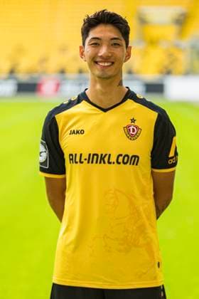 16 07 2024, xomx, Fußball 3 Liga, Dynamo Dresden Fototermin Saison 2024 25, Porträttermin 2024 2025 emspor, Bild Kyu Hyun Park 2 Portrait, Portraet, DFL DFB REGULATIONS PROHIBIT ANY USE OF PHOTOGRAPHS as IMAGE SEQUENCES and or QUASI VIDEO Dresden