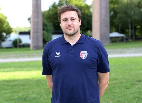 16 07 2024, Germany, Bietigheim, Handball Bundesliga season 2024 2025, SGBBM Bietigheim photo session, Bastian Spahlinger