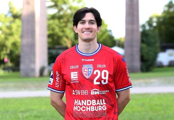 16 07 2024, Germany, Bietigheim, Handball Bundesliga season 2024 2025, SGBBM Bietigheim photo session, 29 Moritz Strosack