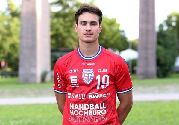 16 07 2024, Germany, Bietigheim, Handball Bundesliga season 2024 2025, SGBBM Bietigheim photo session, 19 Gonzalo Perez Arce