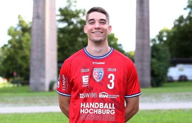 16 07 2024, Germany, Bietigheim, Handball Bundesliga season 2024 2025, SGBBM Bietigheim photo session, 3 Nikola Vlahovic