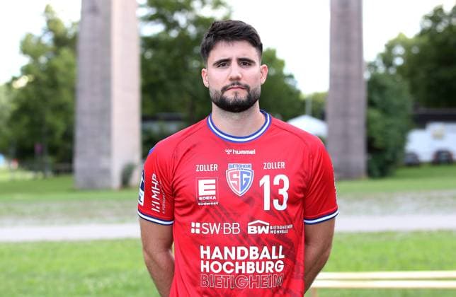 16 07 2024, Germany, Bietigheim, Handball Bundesliga season 2024 2025, SGBBM Bietigheim photo session, 13 Juan de la Pena