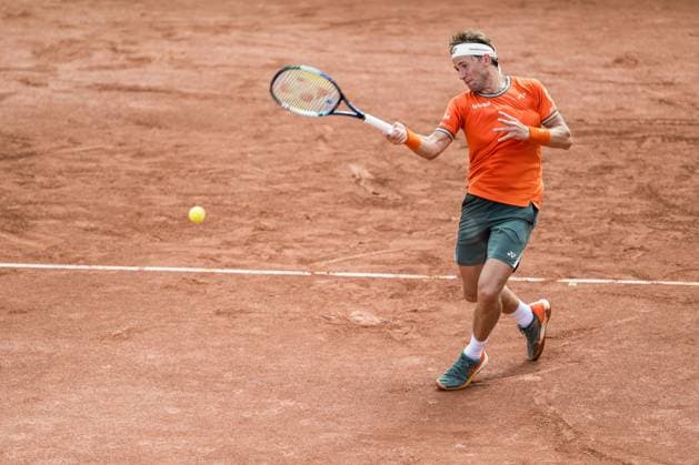 240717 Casper Ruud of Norway during day 3 of the Nordea Open on July 17, 2024 in Bastad Photo Niclas Jönsson BILDBYRAN COP 273 NO0287 tennis atp 250 nordea open bbeng  Copyright: NICLASxJÖNSSON BB240717NO013
