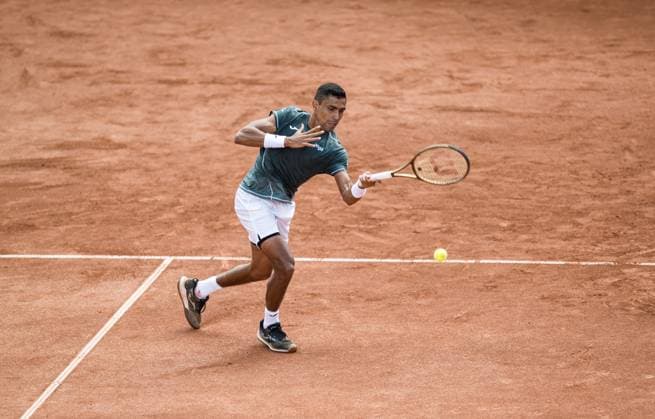 240717 Thiago Monteiro of Brazil during day 3 of the Nordea Open on July 17, 2024 in Bastad Photo Niclas Jönsson BILDBYRAN COP 273 NO0287 tennis atp 250 nordea open bbeng  Copyright: NICLASxJÖNSSON BB240717NO020