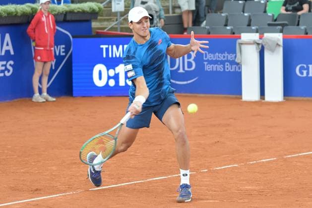 Luciano Darderi ITA , Luciano Darderi ITA Alexander Shevchenko KAZ , Tennis, ATP 500, Hamburg Open, 17 07 2024 Hamburg Hamburg Germany Copyright: xkolbert-press BurghardxSchreyerx