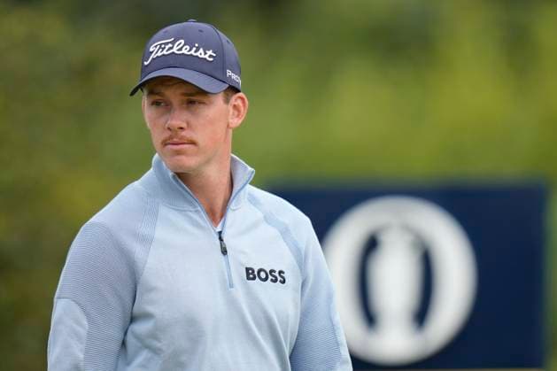 17th July 2024; Royal Troon Golf Club, Troon, South Ayrshire, Scotland; The Open Championship Practice Day 3; Daniel Hillier walks down the 12th fairway  ActionPlus12668995 StevenxFlynn