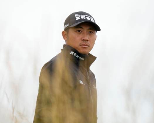 17th July 2024; Royal Troon Golf Club, Troon, South Ayrshire, Scotland; The Open Championship Practice Day 3; CT Pan walks from the 13th tee  ActionPlus12669023 StevenxFlynn