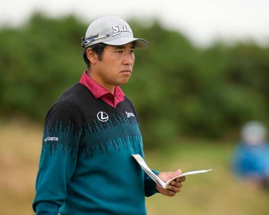 17th July 2024; Royal Troon Golf Club, Troon, South Ayrshire, Scotland; The Open Championship Practice Day 3; Hideki Matsuyama walks from the 10th tee  ActionPlus12669029 StevenxFlynn