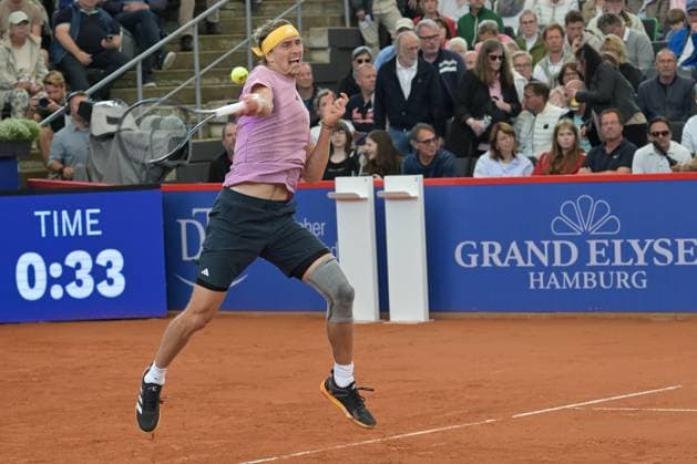 Alexander Zverev Germany , Luciano Darderi ITA Alexander Shevchenko KAZ , Tennis, ATP 500, Hamburg Open, 17 07 2024 Hamburg Hamburg Germany Copyright: xkolbert-press BurghardxSchreyerx
