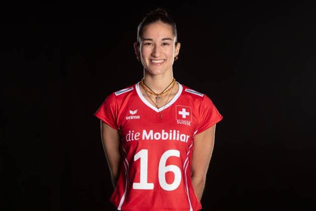 Photo Shoot with Swiss Female National Volleyball Team Schoenenwerd, 24 06 2024 Photo Shoot with Swiss Female National Volleyball Team Fabiana Mottis 16 Schoenenwerd, 24 06 2024 Copyright: xBEAUTIFULxSPORTS OlafxRellischx