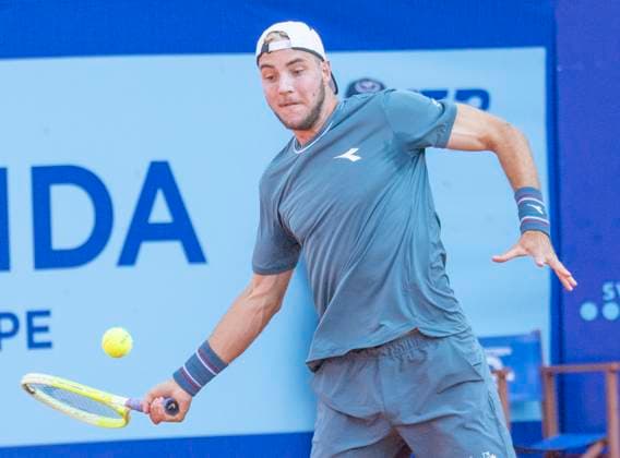 July 17, 2024, Gstaad, Bern, Switzerland: Gstaad Switzerland, 07 17 2024: JAN-LENNARD STRUFF of Germany during 8th finals of EFG Swiss Open Gstaad ATP, Tennis Herren 250, EFG Swiss Open Gstaad-ATP 250 at Roy Emerson Arena..JAN-LENNARD STRUFF won 7-6,7-6. Gstaad Switzerland - ZUMAd206 20240717_zip_d206_033 Copyright: xEricxDubostx