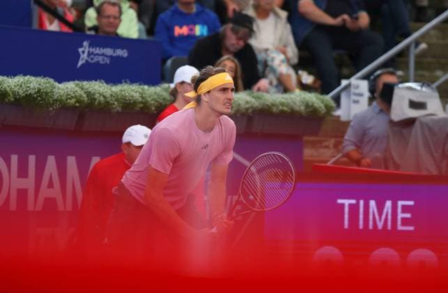 17 07 2024, xcex, GER, Hamburg, Rothenbaum, Hamburg Open ATP 500 Tour Tournament, Center Court, Alexander Sascha Zverev GER