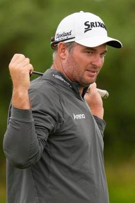 17th July 2024; Royal Troon Golf Club, Troon, South Ayrshire, Scotland; The Open Championship Practice Day 3; Ryan Fox walks to the 9th green  ActionPlus12669249 StevenxFlynn