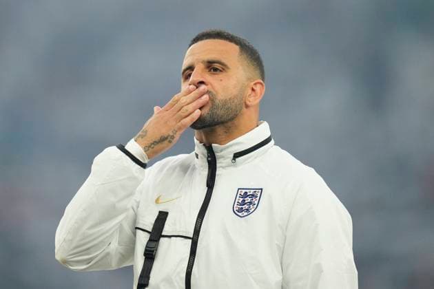 Spain v England: Final - UEFA EURO, EM, Europameisterschaft,Fussball 2024 Kyle Walker right-back of England and Manchester City during the UEFA EURO 2024 final match between Spain and England at Olympiastadion on July 14, 2024 in Berlin, Germany. Berlin Germany  Copyright: xJosexBretonx originalFilename:bretonhernandez-spainven240714_nph10.jpg